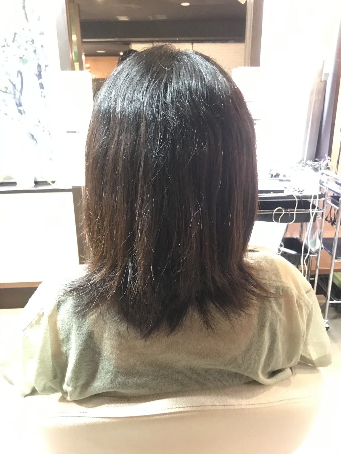 脱 縮毛矯正 ばっさりショートヘアー 銀座 美容室 Respia (レスピア)